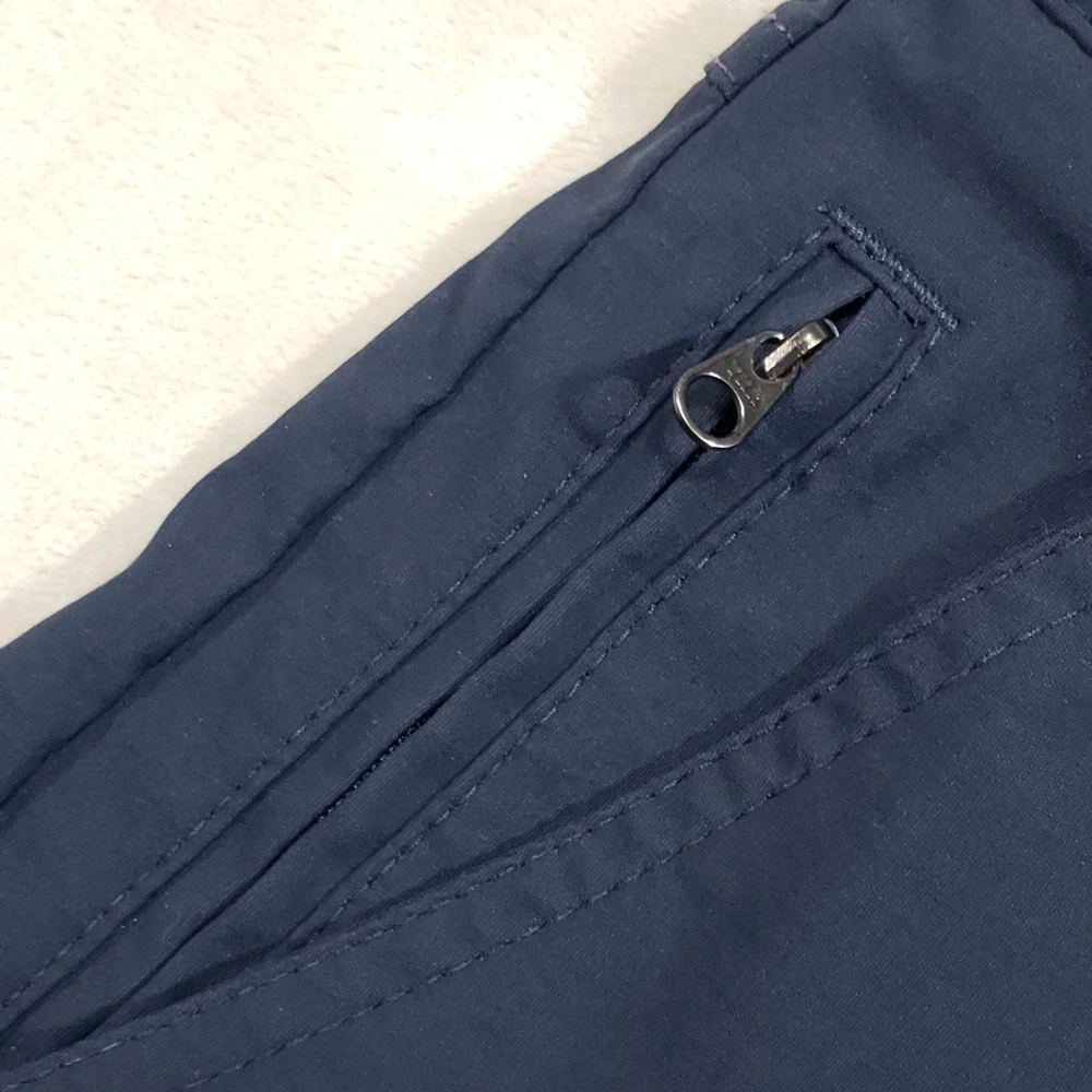 KUHL Renegade Recon Pants Mens 42x30 Blue Duralux Stretch Hiking Travel 2439
